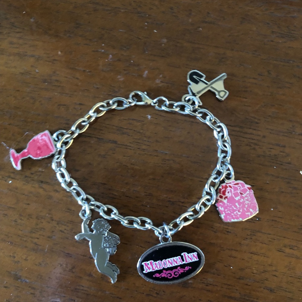 Rare! Madonna Inn, San Luis Obispo CA, Charm Bracelet- 958 $30 or $25 w/offer
